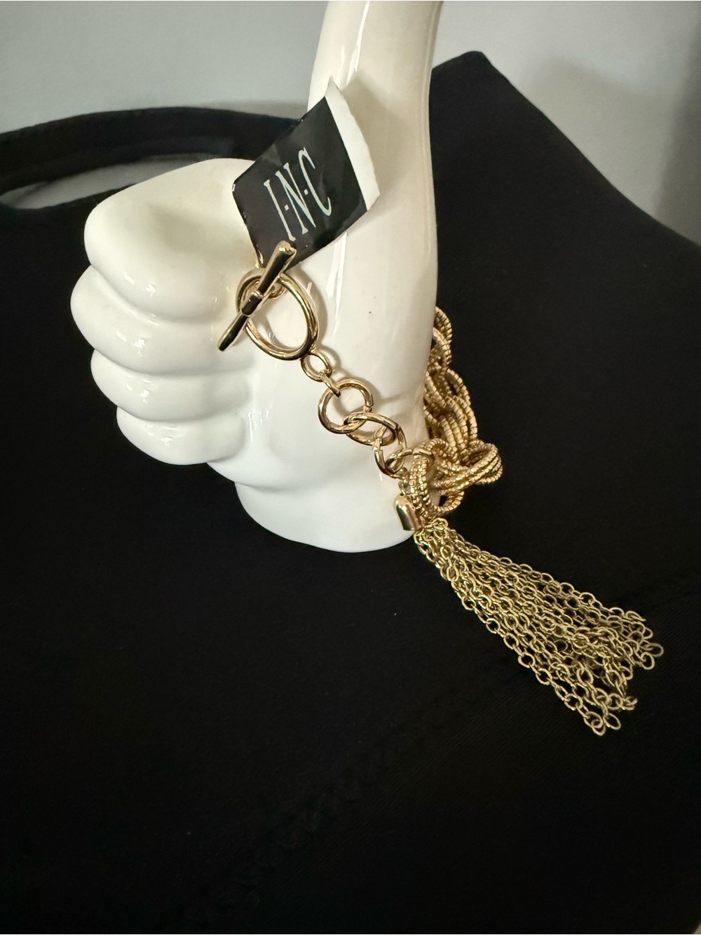 INC International Concepts Gold Tone Link Bracelet